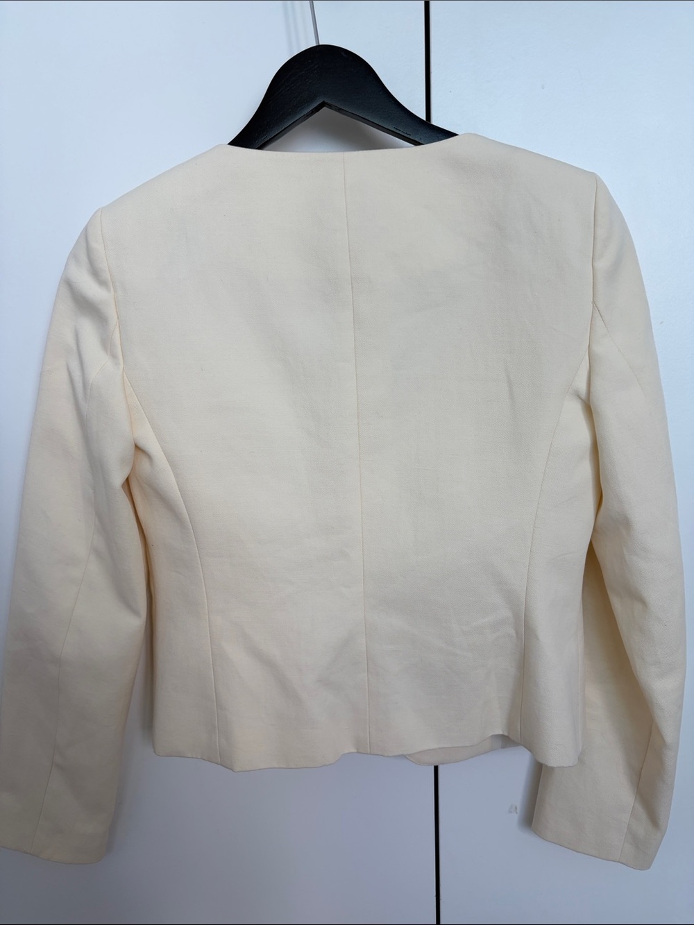 Mango Selection Double Buckle Jacket Linen Blend - Picture 4 of 4